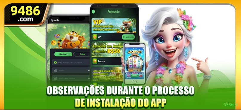 APK vs Site Mobile 393bet